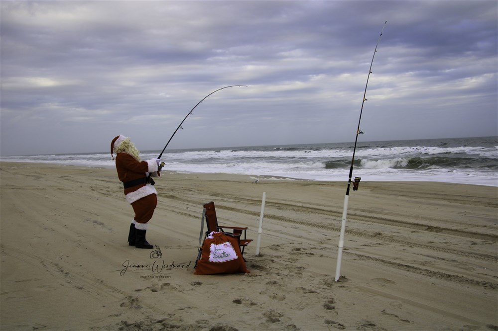 Santa Fishing