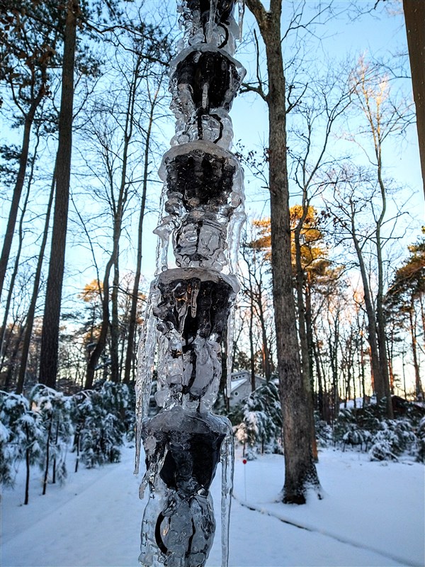 Frozen rain chain