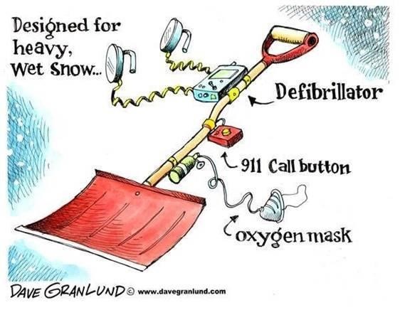 Senior Snow Shovel