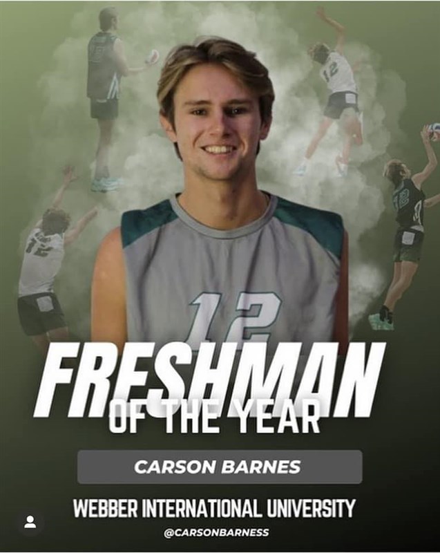 Carson Barnes Volleyball