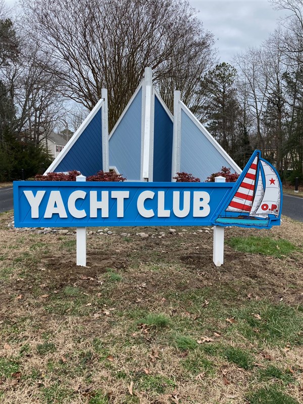 Yacht Club Iconic Sign