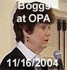 Boggs at OPA 