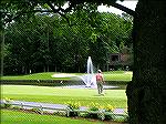 Practice green at Ocean Pines Maryland golf course designed by Robert Trent Jones.