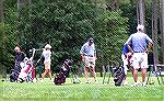 Driving range at Ocean Pines Maryland Golf and Country Club near Ocean City.