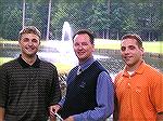Left to right - Assistant Pro Jonathan Orr, Pro Bob Beckelman, and Assistant Pro Greg Tavano.

July 2004 photo from OPA

