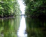 Dead smooth water makes the Assawoman Canal (Bethany Beach, DE)ideal for kayaking.