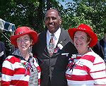 Two fine ladies with Lt. Gov. Steel.

Roseann Bridgman (left) and Sharyn O'Hare (right)

Photo courtesy of Governor Ehrlich's Office