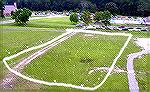 Aerial image shows footprint of proposed Town Center just south of Sports Core Pool.