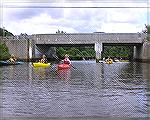 Part of a group of Ocean Pines kayakers that paddled from the Shell Mill Landing launch ramp to Bishopville.  (Picture for use in a trip report on the event.)