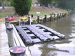 9/20/2005:  The kayak dock at Martinek State Park south of Denton, MD. (For a kayaking trip report on message board - Msg# 236487.)
