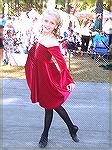 One of the young dancers at the Celtic Festival held at Furnace Town. 