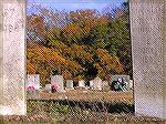 A scene in Riverside Cemetery, Libertytown, MD - a site selected for a Nov. 2005 OP Camera Club contest, but not a contest entry.  Submitted to check out rumored difficulties in uploading and, perhaps