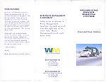 Trifold Brochure provided by Waste Management when they took over Pines Contract In January 2003