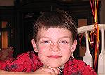 Image is of my nephew Buck Davis, on his 7th birthday, March 7, 2006, looking very happy!
Betty Daugherty
