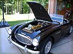 1960 Austin Healy 3000 owned and rebuilt by Jack Barnes and son Jack III.