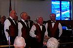 The newly formed Barber Shop Quartet,  &quot;The Oceanaires&quot; performing with the Worcester Chorale.