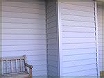 A photo of the Yacht Club siding as approved by the OPA Board of Directors without asking a single question as to quality, color, type, etc.

We now have the cheap stuff to live with for another 20 