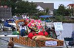 The Ocean Pines Garden Club, borrowing a few words from the Golf Club, captured first place for best overall in the OP Boat Clubs annual Boat Parade. 