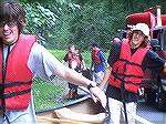 Scouts from troop 261 on Pocomoke  August 20, 2006