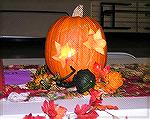 Jack O'Lantern at Ocean Pines Garden Club's Harvest Dinner/Dance Thursday evening, October 12th, at the Community Hall, Ocean Pines.

Photo by Judy Duckworth