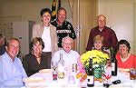 The Tellmans', Krieges', McGraths', and Farrells' enjoying dinner at the Ocean Pines Garden Club's Dinner/Dance at the Community Hall on October 12th.

Photo by Judy Duckworth