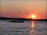 Crabbing in the early morning on the Eastern Bay.