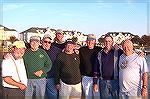 The Ocean Pines Anglers Club top Captains and Crew from the 2006 Rockfish Rumble.   First place was captured by Walt Boge who was given a good fight 
before netting a nice 28 3/4"  Striper. Budd Seig