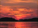 A spectacular sunset seen 11/2/2006 in Chincoteague National Wildlife Refuge. (See Msg# 385479)