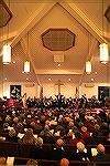 This is a picture of the Mid-Atlantic Symphony Orchestra performing at the Community Church on Saturday December, 2, 2006.  It was a sold out concert.