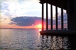 Sunset in Ocean City taken from under the RT 90 Bridge.