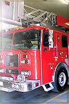 The new red ladder truck arrived at the south station of the Ocean Pines Volunteer Fire Department (OPVFD) at noon on February 29, greeted with much enthusiasm by members and committee chairman Harvey