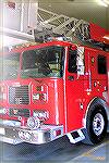 The new red ladder truck arrived at the south station of the Ocean Pines Volunteer Fire Department (OPVFD) at noon on February 29, greeted with much enthusiasm by members and committee chairman Harvey