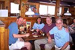 The Outback Steakhouse hosted a luncheon fundraiser for Community Church on Springfest weekend. The funds will be used in the Churchs Applachia Service Project. Shown enjoying their meals L to R are R