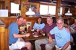 The Outback Steakhouse hosted a luncheon fundraiser for Community Church on Springfest weekend. The funds will be used in the Churchs Applachia Service Project. Shown enjoying their meals L to R are R