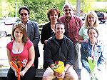 Three OPA Women's Club 2007 Scholarship Winners from Stephen Decatur High School. Front Row:(l-r)Christina Isner, Kyle Pruitt and Sara Stoler. Back Row: Perry Angelonga, Helen Davis, Vernon Davis and 