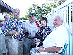 Another beautiful evening at our wonderful Yacht Club.

Left to Right: Jack Barnes, Joe Reynolds, Judy Boggs, William Boggs.