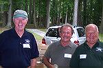 Anglers Club members Bill Bundy, Harry Doan and John Jewer enjoyed a good time at the clubs annual picnic in White Horse Park. 
