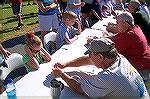 Ocean Pines Angler Club member Art Sachs and fellow  club members teach young anglers the art of knot tying and other fishing related skills such as fish handling, bait selection and first aid.