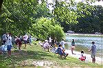 The Ocean Pines Anglers Club hosted a record 117 young Anglers and almost as many parents and grandparents at their annual Art Hanson Memorial Kids Fishing Tournament at the south pond. Shown are just