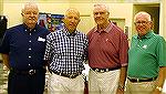 New OPA Board members elected at the 2007 Annual Meeting. From left to right: Dave Stevens, Bill Rakow, Les Purcell, Marty Clarke.