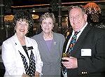 Folks at the Ocean Pines Area Chamber of Commerce Annual Dinner 2007. Left to Right -- Judy Boggs, Jeanette Reynolds, Bob Lassahn.