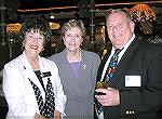 Folks at the Ocean Pines Area Chamber of Commerce Annual Dinner 2007. Left to Right -- Judy Boggs, Jeanette Reynolds, Bob Lassahn.