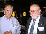 Folks at the Ocean Pines Area Chamber of Commerce Annual Dinner 2007. Marty Groff (left) and Al Bridgman.