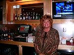 Visitors to the new bar at Denovo's (named as Ocean Pines Chamber of Commerce "Business of the Year") will be greeted by the smiling face of Terry Testani...appropriately the Ocean Pines Chamber of Co