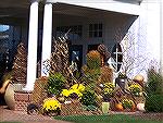 The Halloween decorations at the entrance to the Club House at Baywood Greens in Delaware, just up the way from Ocean Pines. As beautiful as it is, Baywood is a public facility with surprisingly reaso