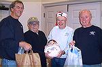 OCEAN PINES ANGLERS CLUB CATCHES THE HOLIDAY SPIRIT

Last Christmas the Ocean Pines Anglers Club members decided that they could 
do better than having a member gift exchange and as a substitute  m