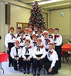 Ocean Pines line dancers performed at the annual Christmas Party for shape-ups at the community center. The line dancers also perform at the community nursing centers during the year.