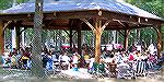 For the first time the Ocean Pines Anglers Club and the Maryland Saltwater Sportfishermen's Association teamed up in White Horse Park for a summer picnic. Over 100 anglers and guests were on hand for 