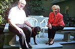 Tom & Mary Yenney from Ocean Pines with Remy, their new addition to the family. Remy was a Forum adoption dog and had been located at the Worcester County Humane Society on Rt 611 in W. Ocean City. Re