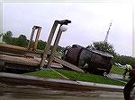 Another vehicle hits the North Gate bridge.